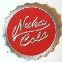 3 inches wide, a new Fallout Nuka Cola embroidered patch. Sew on or iron on. New.

Please note we will always combine shipping on like items.  Any additional patch or pin will ship for 50 cent per item.  Any additional payment will be reimbursed to your Paypal account.  Thank You.