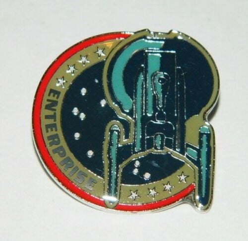 Star Trek: Enterprise TV Series Shoulder Patch Logo Metal Enamel Pin -new