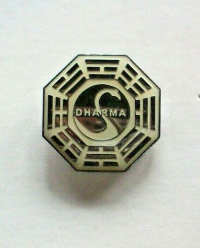 Lost TV Series Dharma Logo Enamel Pin - New