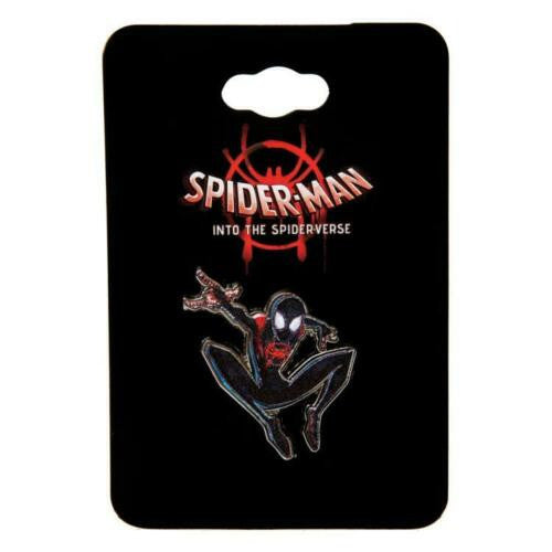 Marvel Comics, Miles Morales, Spider-Man into the Spiderverse Enamel Pin -new