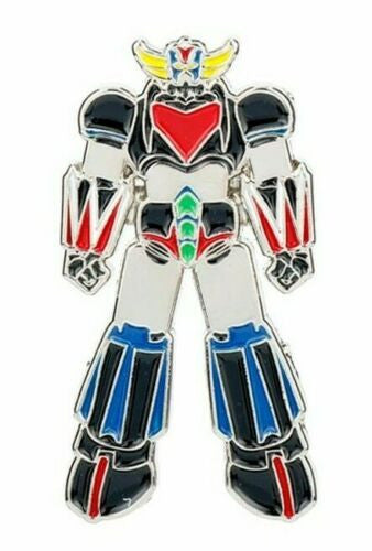 2 inch tall, a new Voltron "giant Super Robot" Enamel Metal Pin with clutch back.

Please note we will always combine shipping on like items.  Any additional patch or pin will ship for 50 cent per item.  Any additional payment will be reimbursed to your Paypal account.  Thank You.