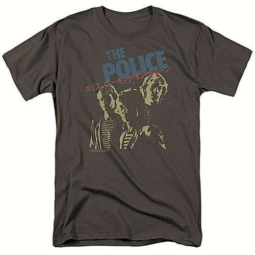 The POLICE "Japanese Poster" Album Cover Mens Unisex T-Shirt -Available Sm to 3x
100% cotton high quality pre shrunk machine washable t-shirt