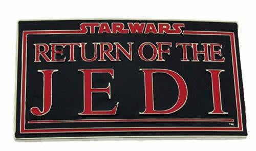 Star Wars Return of the Jedi Logo Metal Enamel Belt Buckle -New