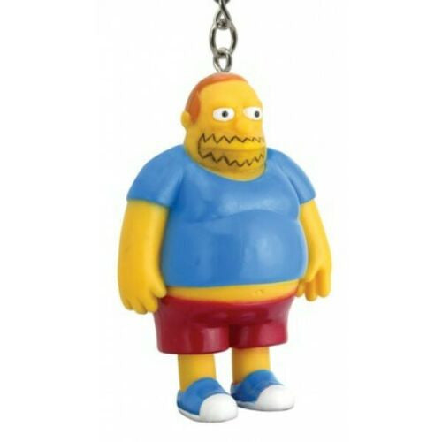 The Simpsons "Comic Book Guy" 3-D PVC Figural Key Chain -new