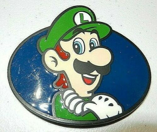 Mario Bros. "Luigi" Enamel Metal Belt Buckle -Nintendo