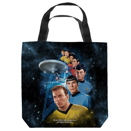 Star Trek-Among the Stars  tote bag