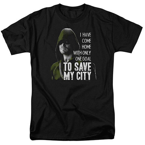 Arrow (tv series)-save the city
100% Cotton High Quality Pre Shrunk Machine Washable T Shirt
