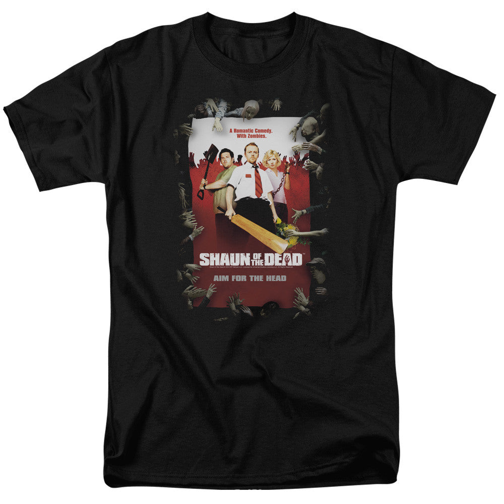 Shaun of the Dead-Poster   adult unisex t-shirt