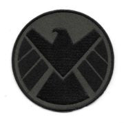 Agents of S.H.I.E.L.D. Military Green Eagle Logo Embroidered Patch, unused, embroidered patch measures 3.5″ wide and features the eagle logo of the Strategic Homeland Intervention Enforcement, Logistics Division (S.H.I.E.L.D.) as seen in the Avengers movies and the Agents of S.H.I.E.L.D. TV series. This is the military green eagle version.
