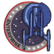 Star Trek Enterprise TV Series Uniform Shoulder Patch