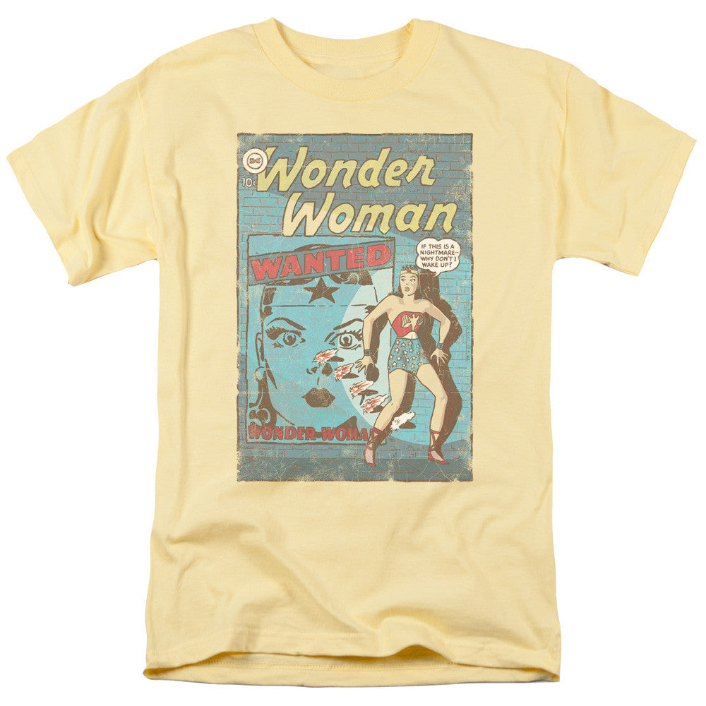 Wonder Woman-Wanted
100% Cotton High Quality Pre Shrunk Machine Washable T Shirt