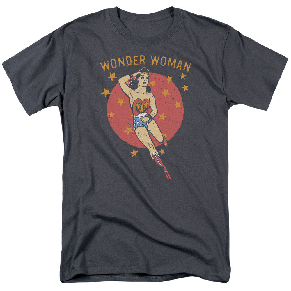 Wonder Woman-Wonder Circle
100% Cotton High Quality Pre Shrunk Machine Washable T Shirt